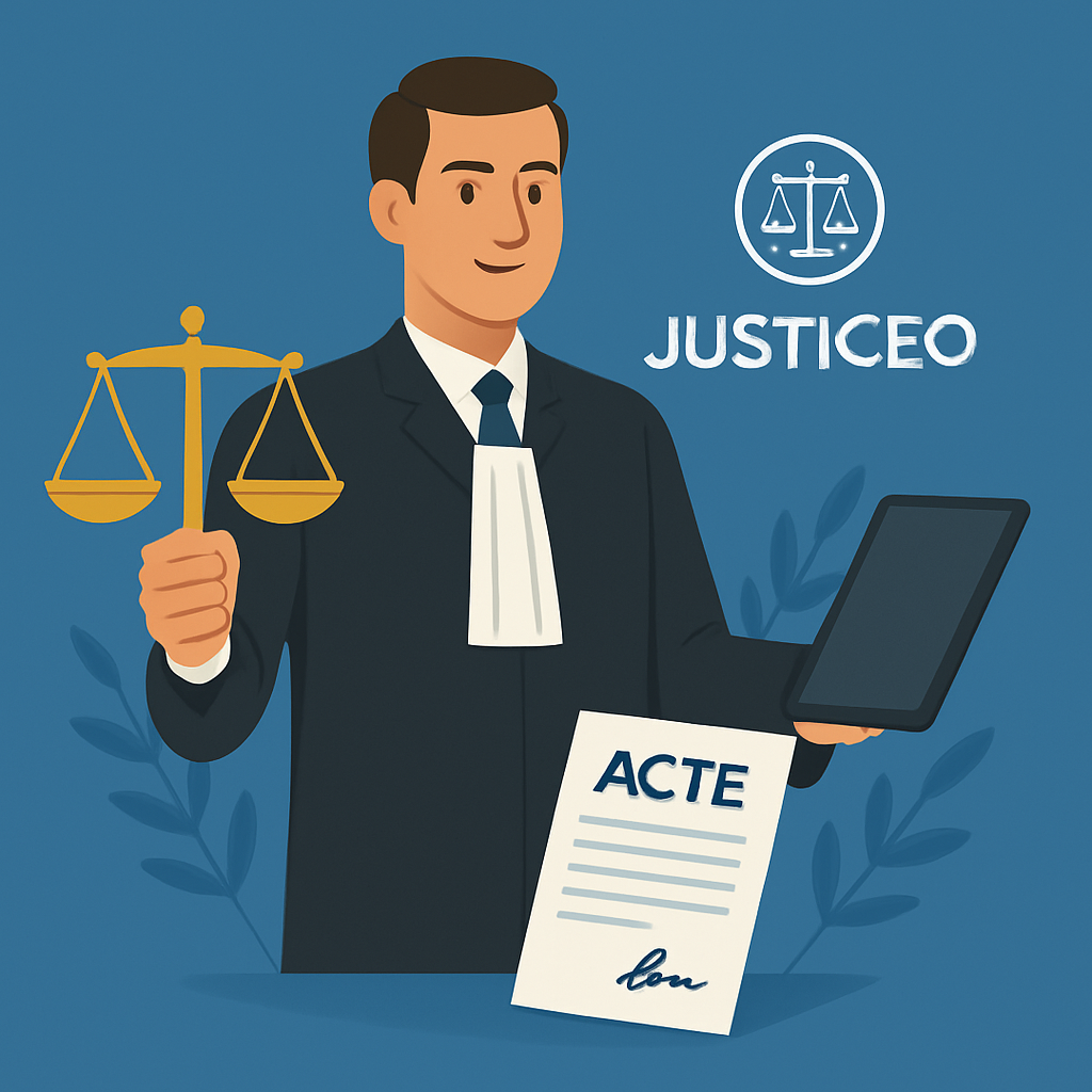 Justiceo changement de nom pour les huissiers saintes